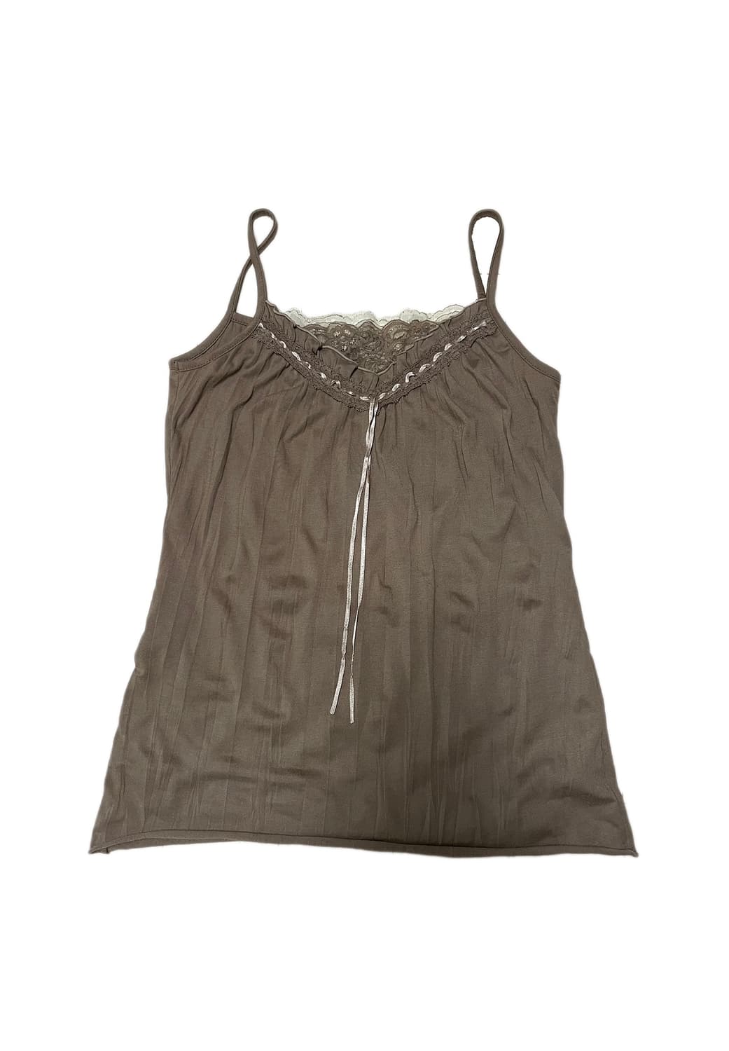 y2k 와투케 모리 브라운 슬리브리스 sleeveless 상품이미지1