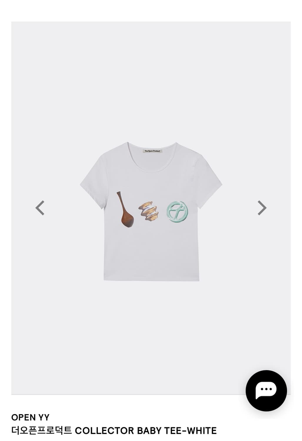 TheOpenProduct openyy COLLECTOR BABY TEE 상품이미지3