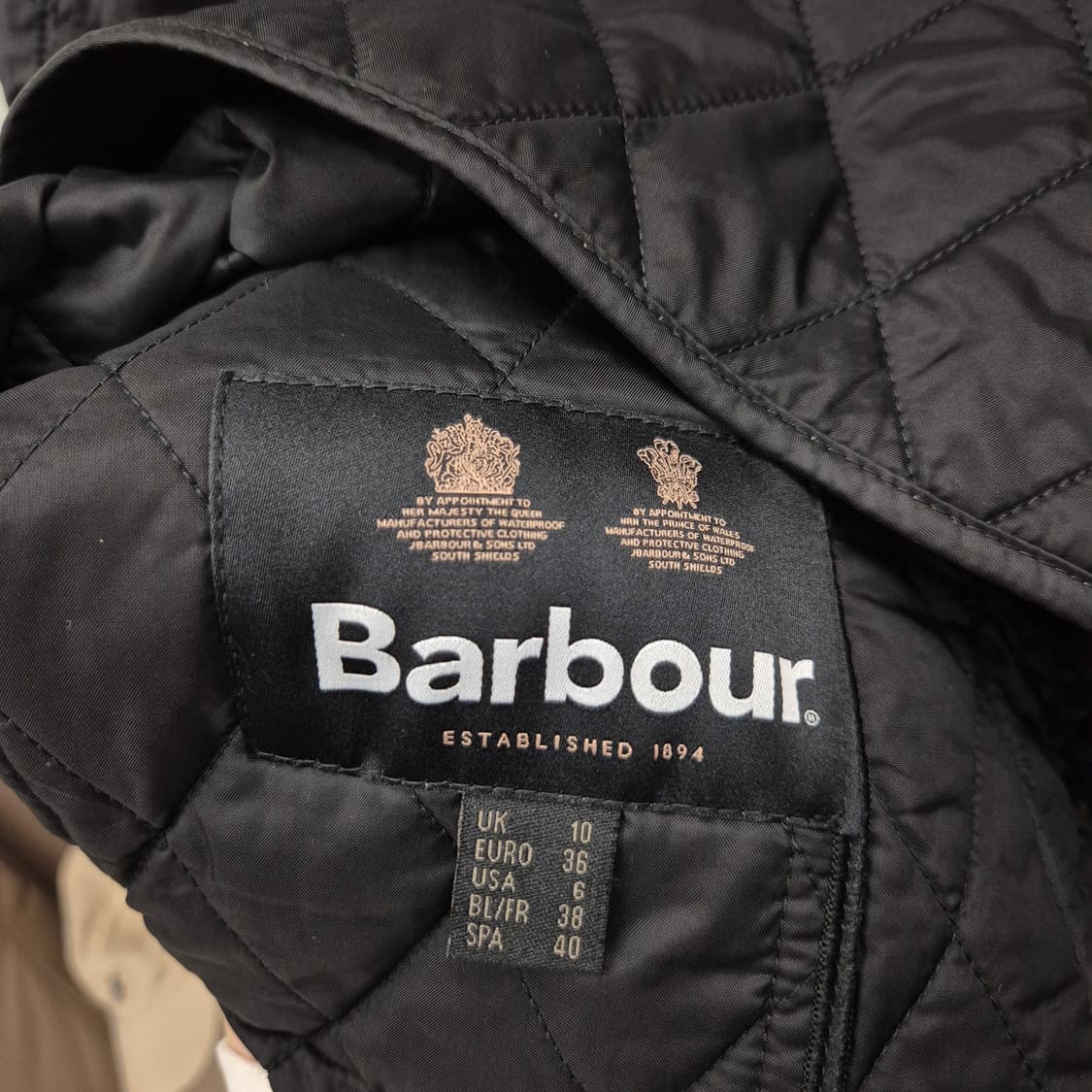 바버 인터네셔널 퀄팅 자켓 상품이미지6