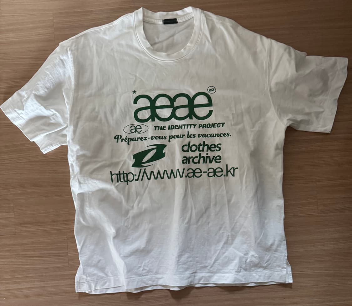 aeae 더아이덴티티프로젝트 collabo half sleeve  상품이미지1