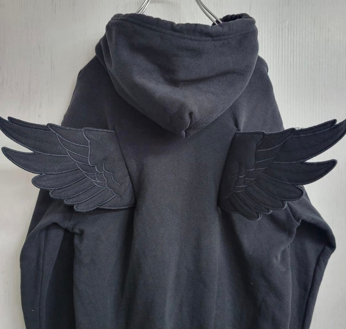 아디다스 제레미스캇 콜라보 윙 후드집업 (블랙) 상품이미지3