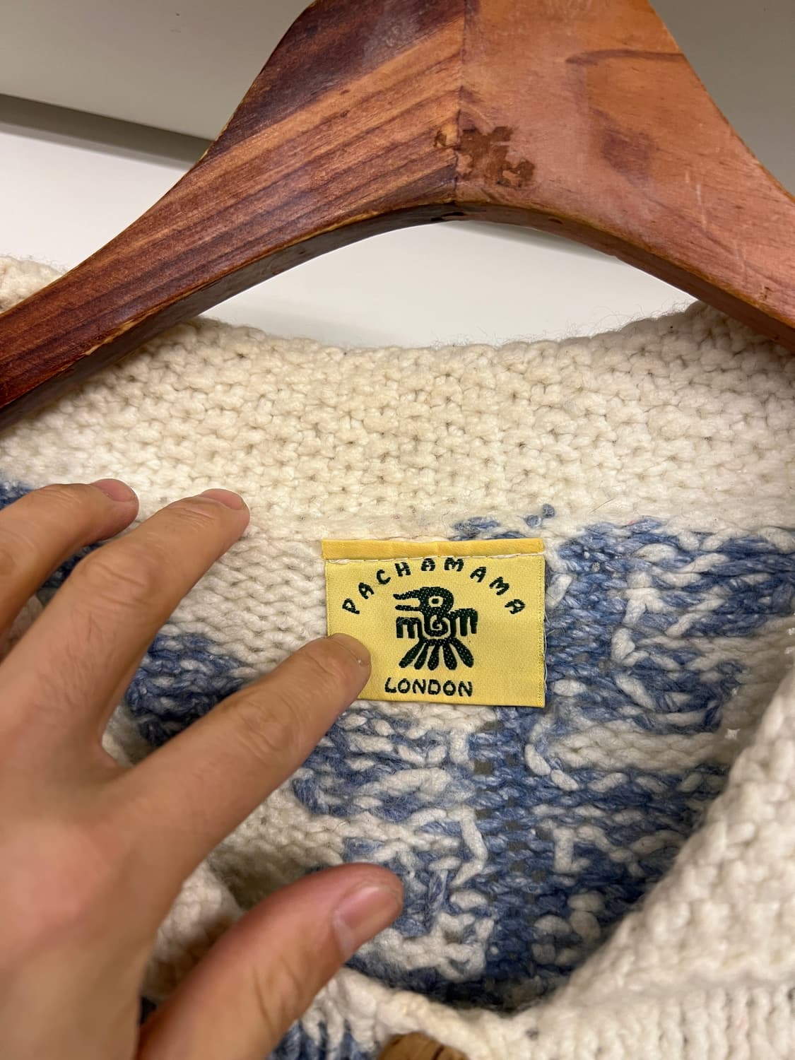 PACHAMAMA LONDON HANDMADE 울가디건 울자켓 상품이미지7