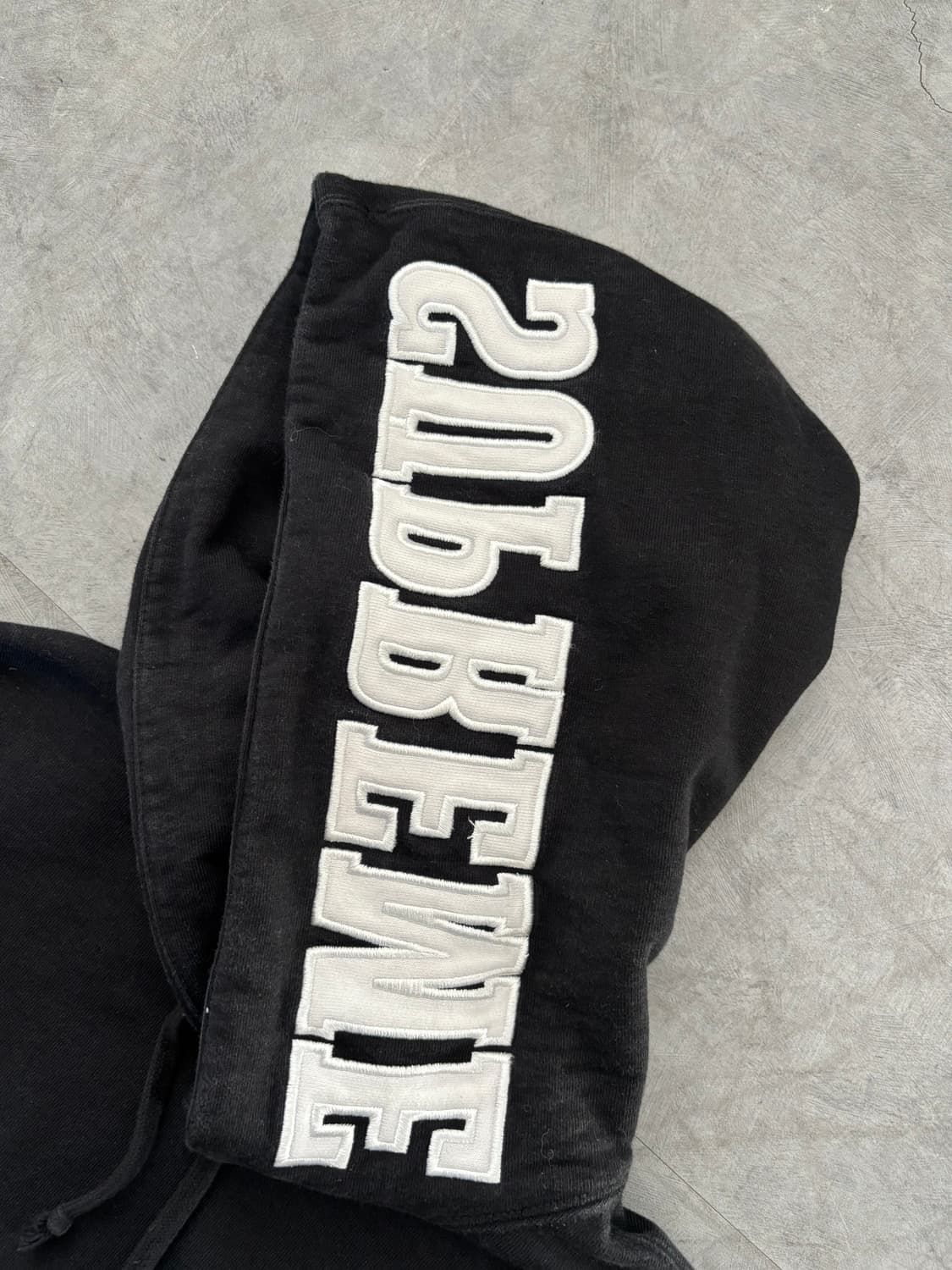 Supreme 슈프림 웜 업 로고 블랙 후드 상품이미지6