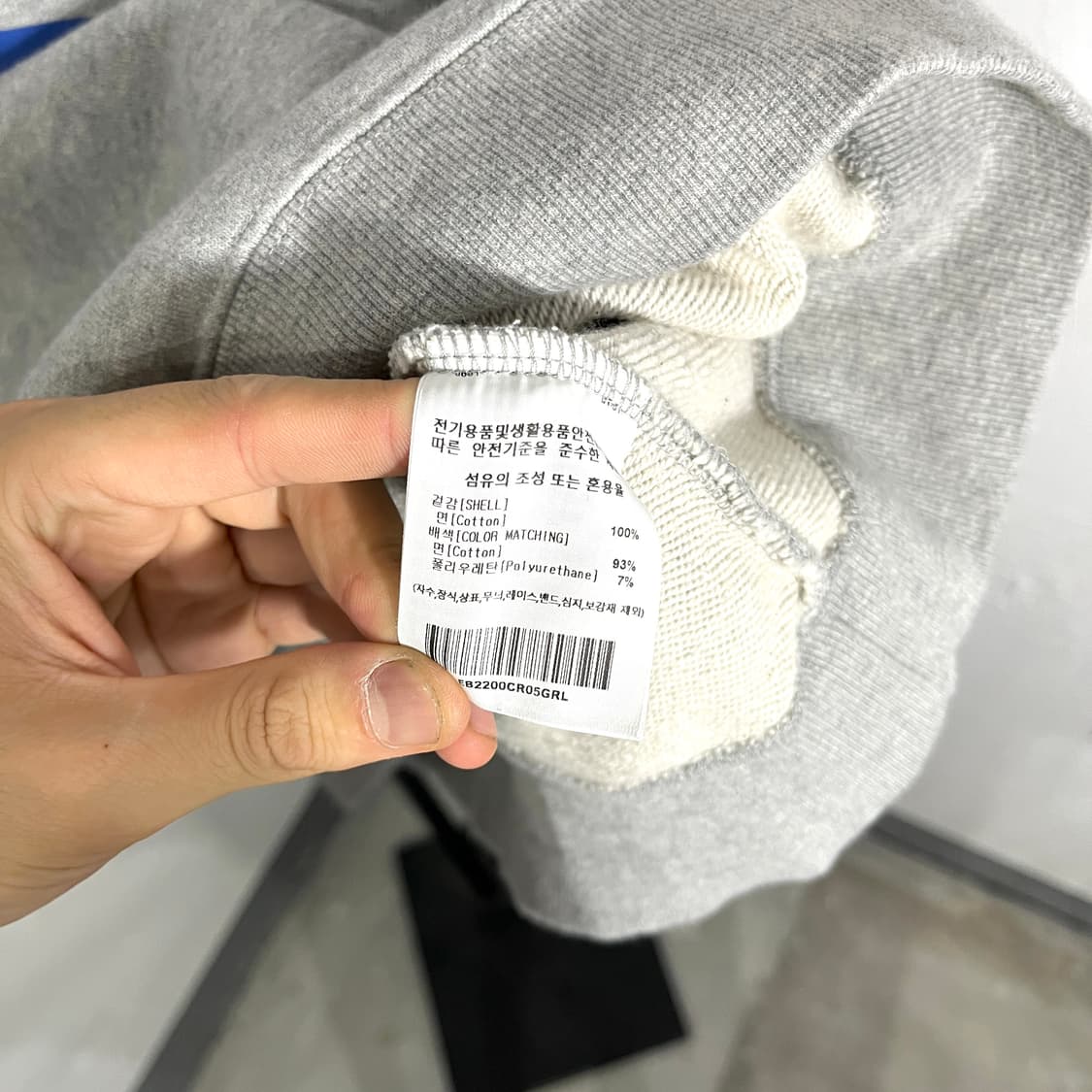 이벳필드 빅프린팅 맨투맨 상품이미지4