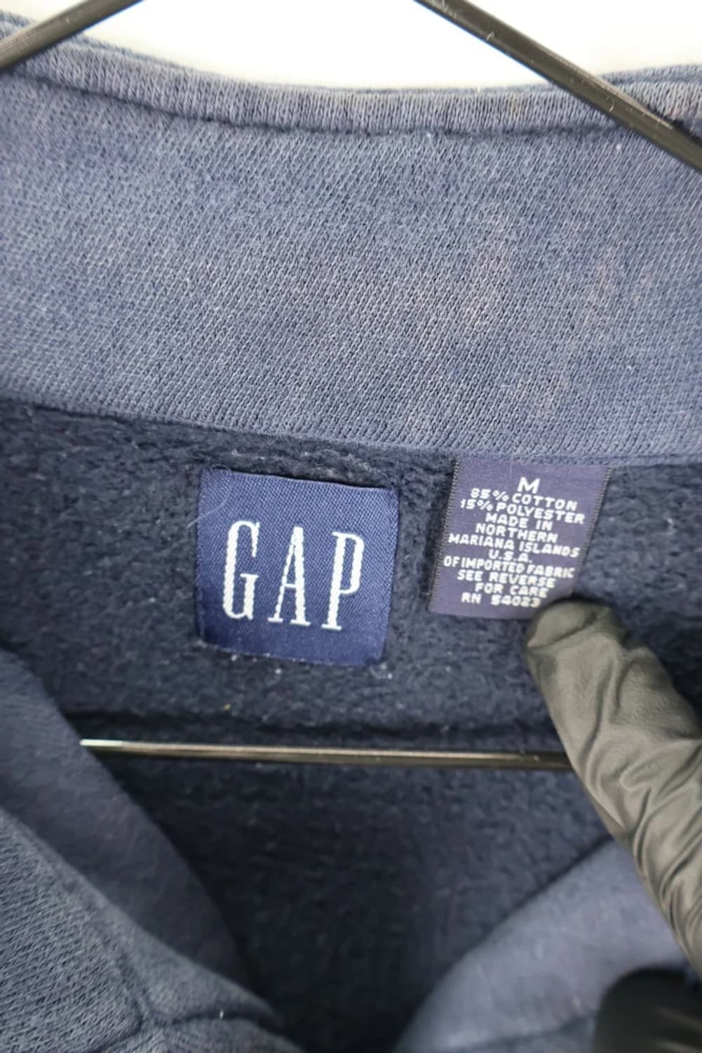  90s 올드스쿨 갭 하프집업 맨투맨 상품이미지5