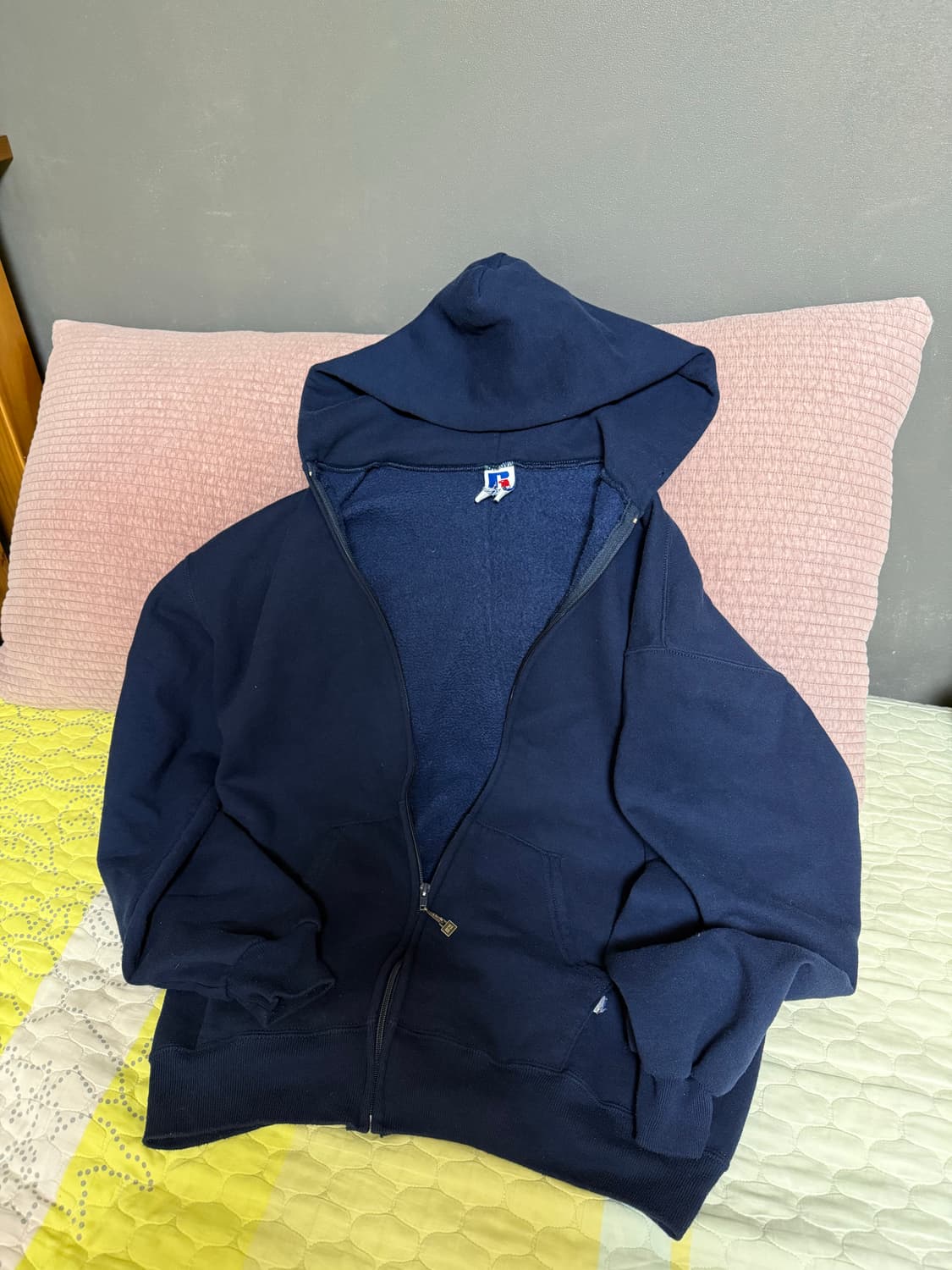 빈티지 90s 러셀 후드집업 USA 상품이미지2