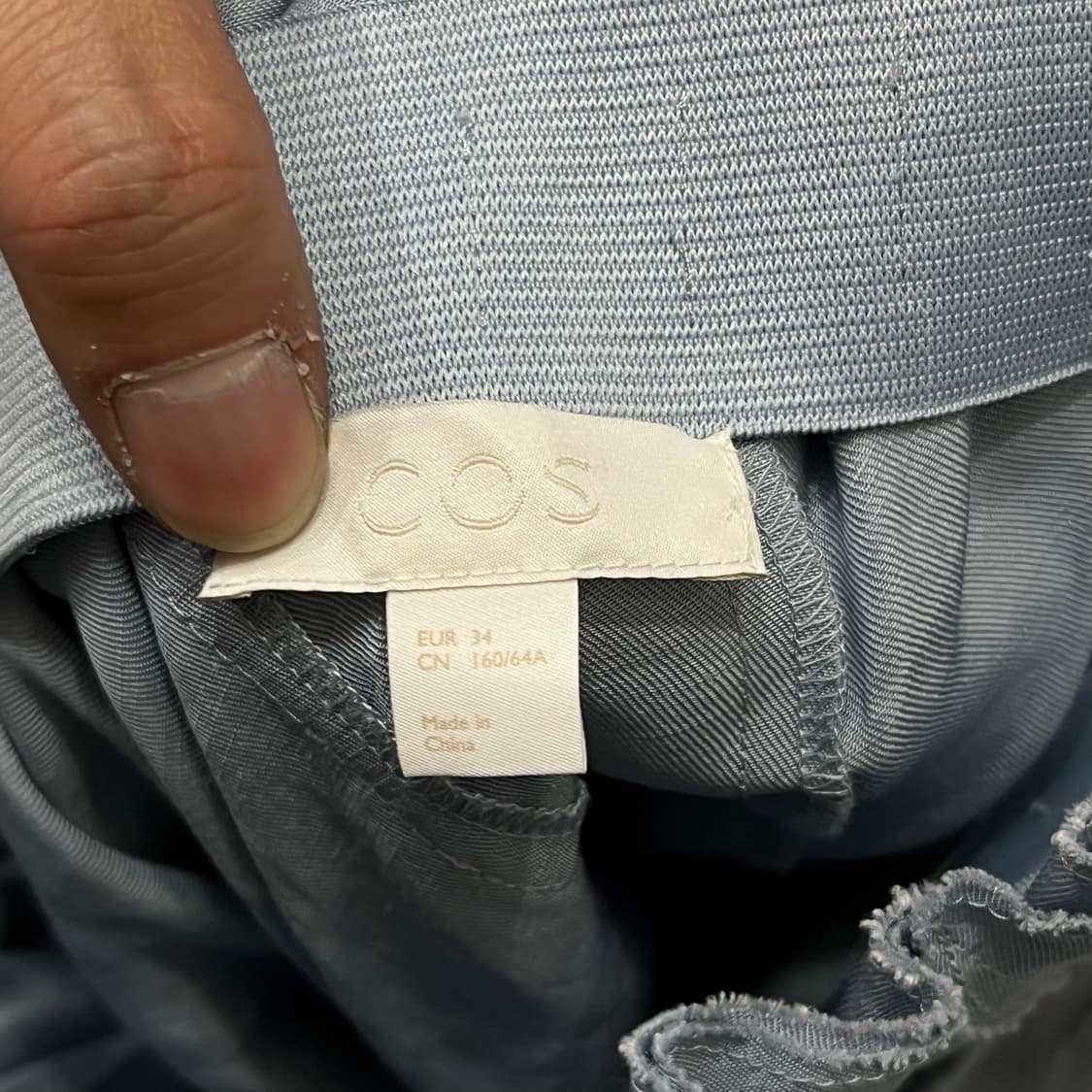  코스 밴딩 러플 스커트 y14528 상품이미지6