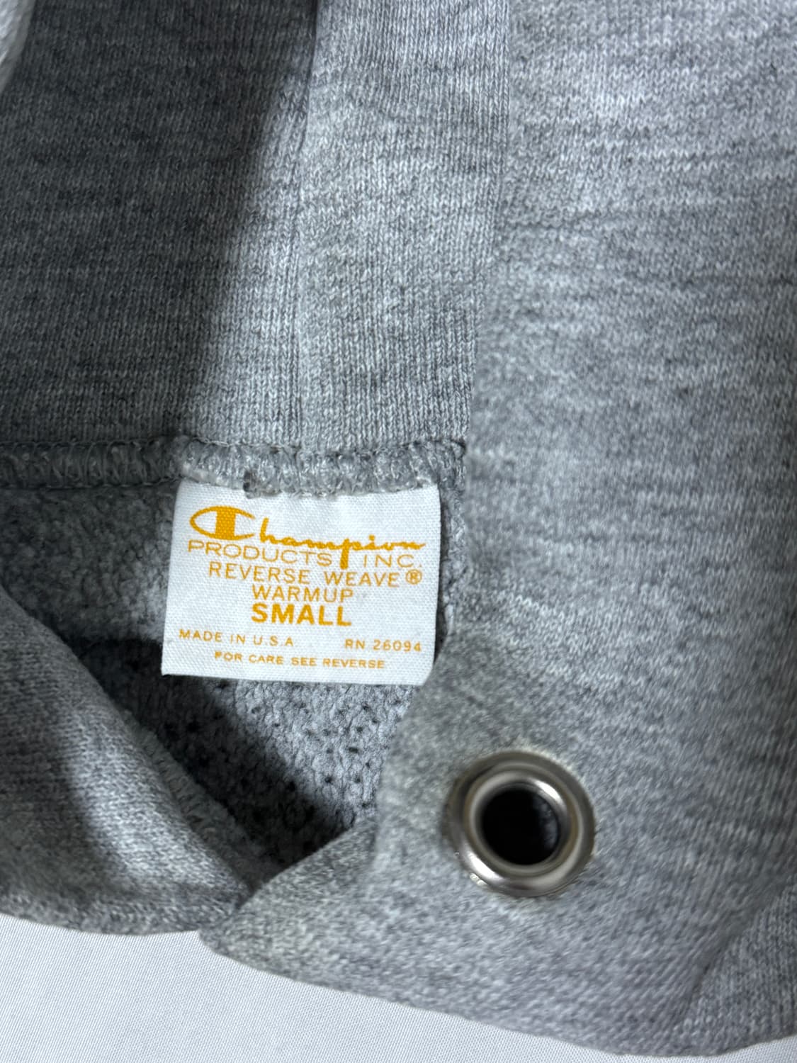 Usa 챔피온 리버스위브 후드티 70s 복각 상품이미지5