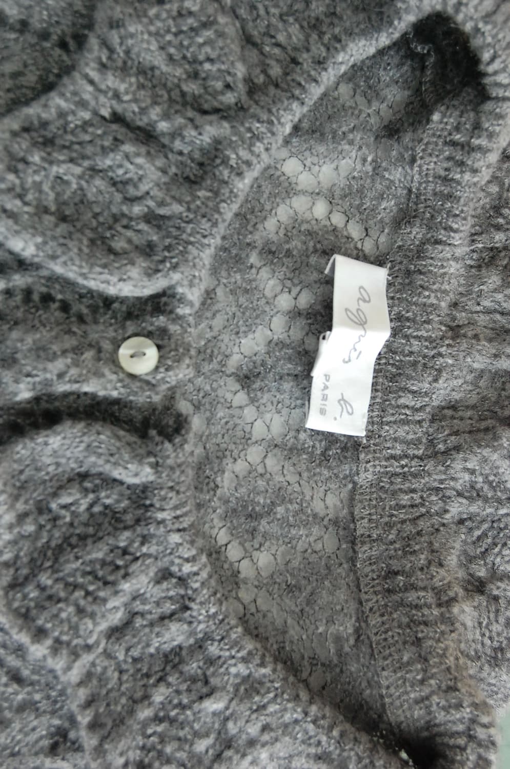 Agnes b crochet knit cardigan 상품이미지7