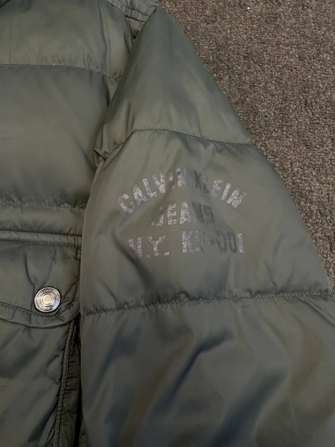캘빈클라인 진 남성 패딩 L  상품이미지3