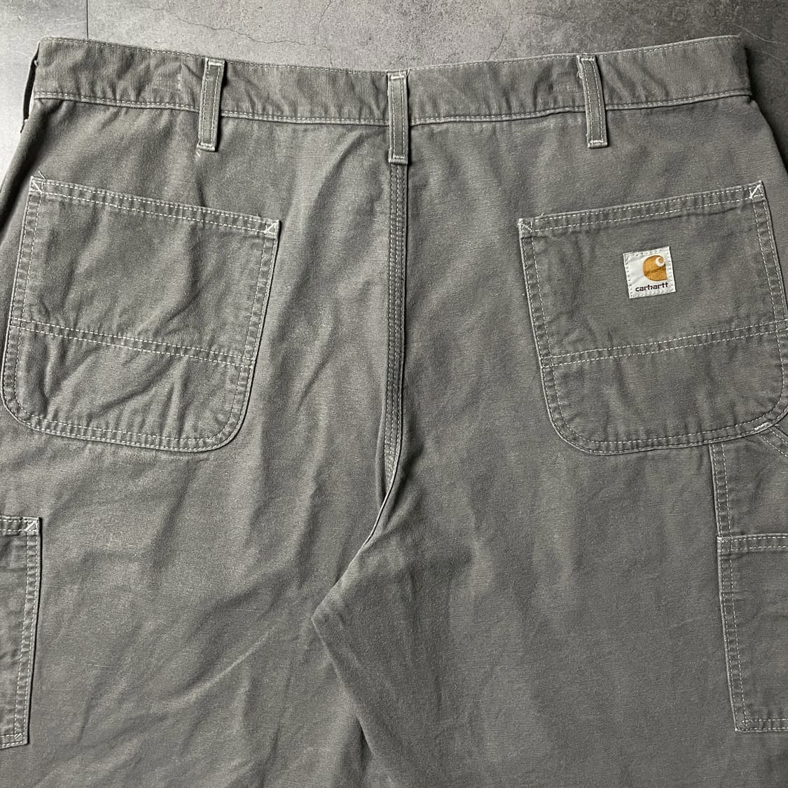 CARHARTT 칼하트B278 그레이캔버스 유틸리티 하프팬츠 A01093 상품이미지7