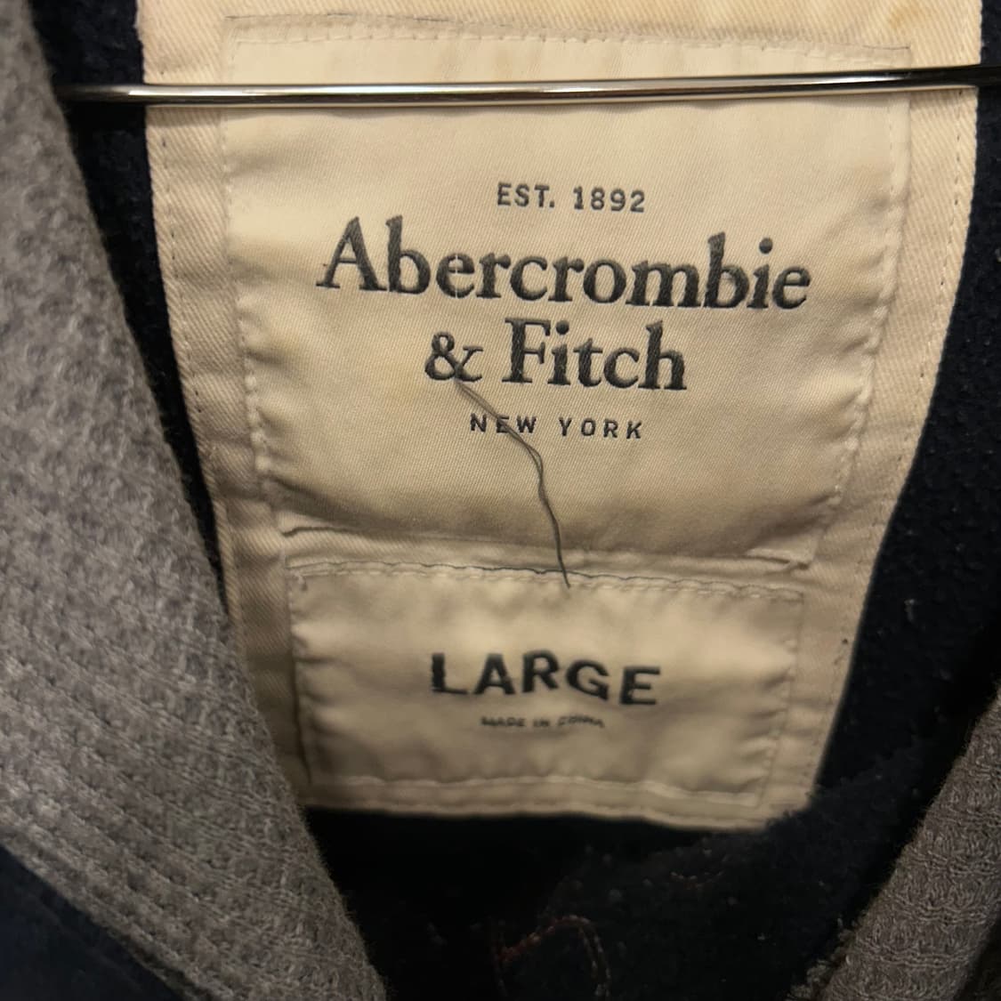 아베크롬비 머슬핏 자수로고 헤비코튼 후드티 상품이미지3