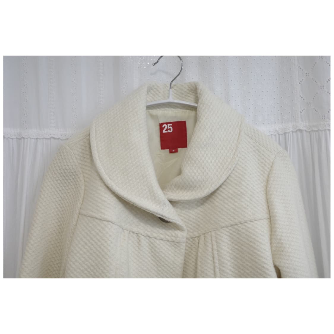 Ivory Shawl-Collar Jacket 상품이미지6