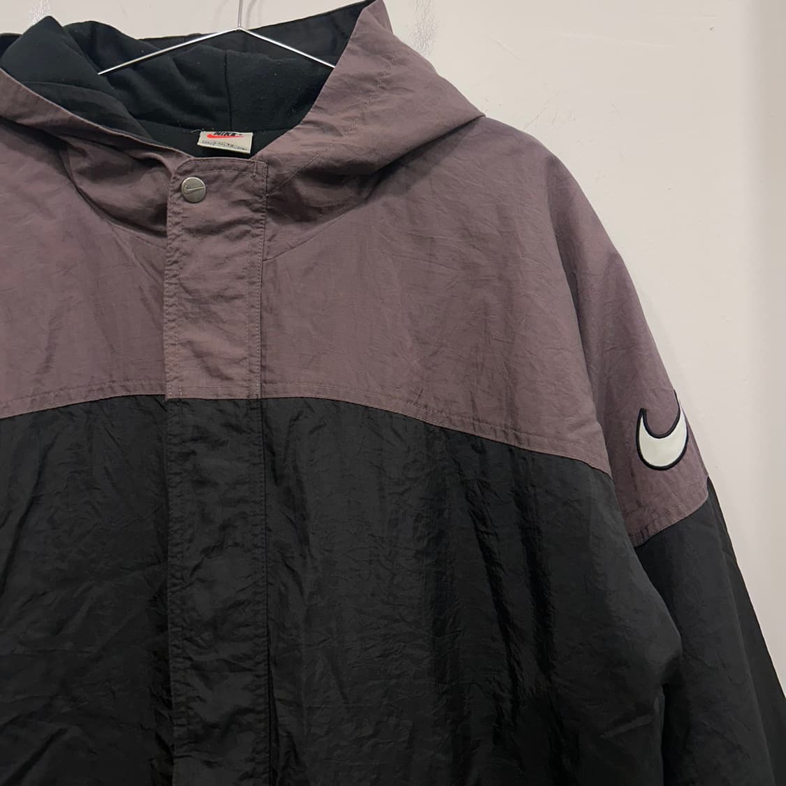 나이키 올드스쿨 퀼티드 래글런 나일론 자켓 상품이미지1