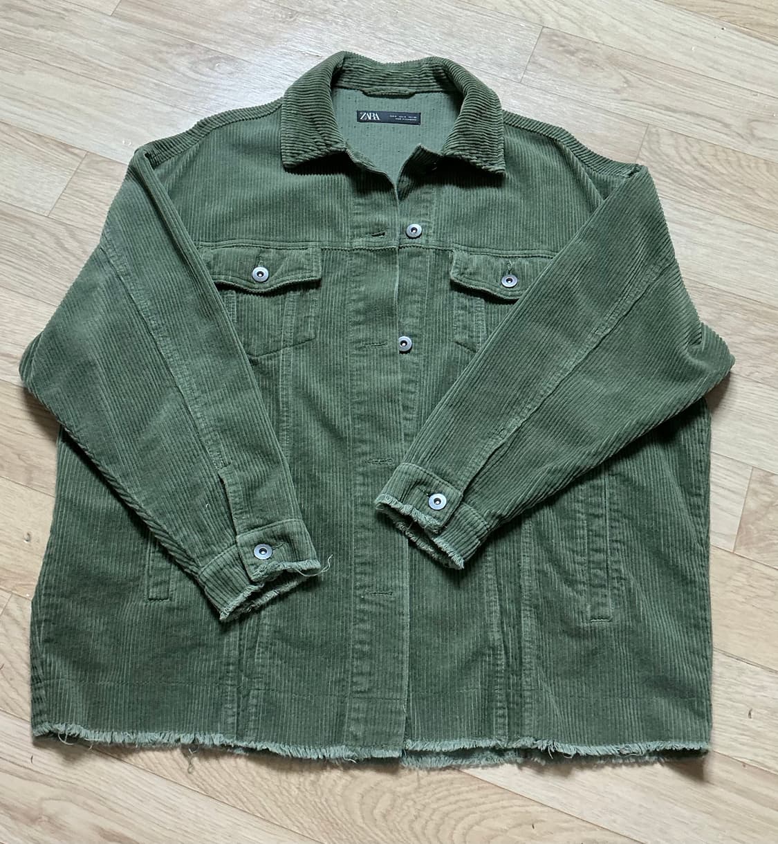 자라 코듀로이 셔츠 상품이미지1