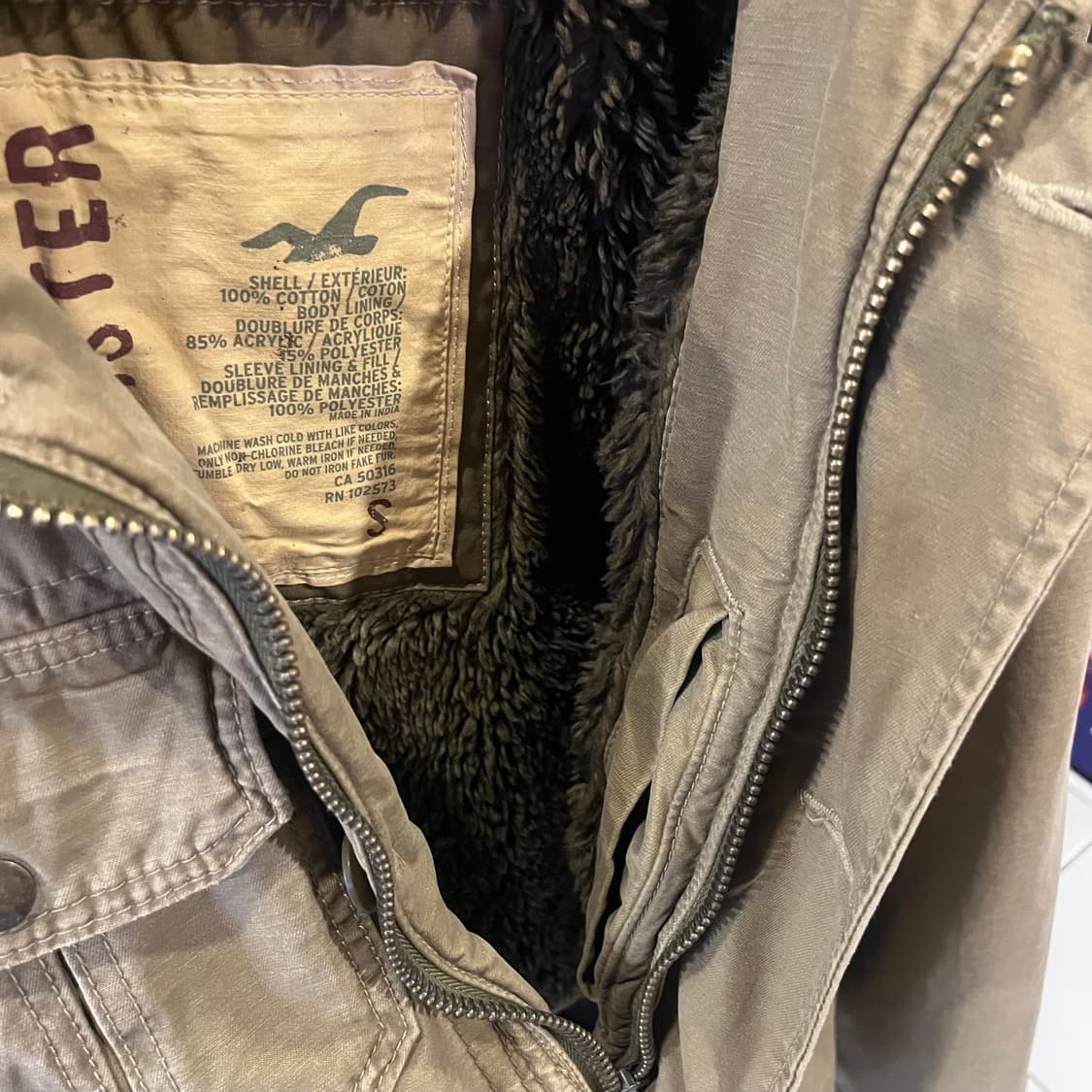 홀리스터 셰르파 밀리터리 자켓 상품이미지6