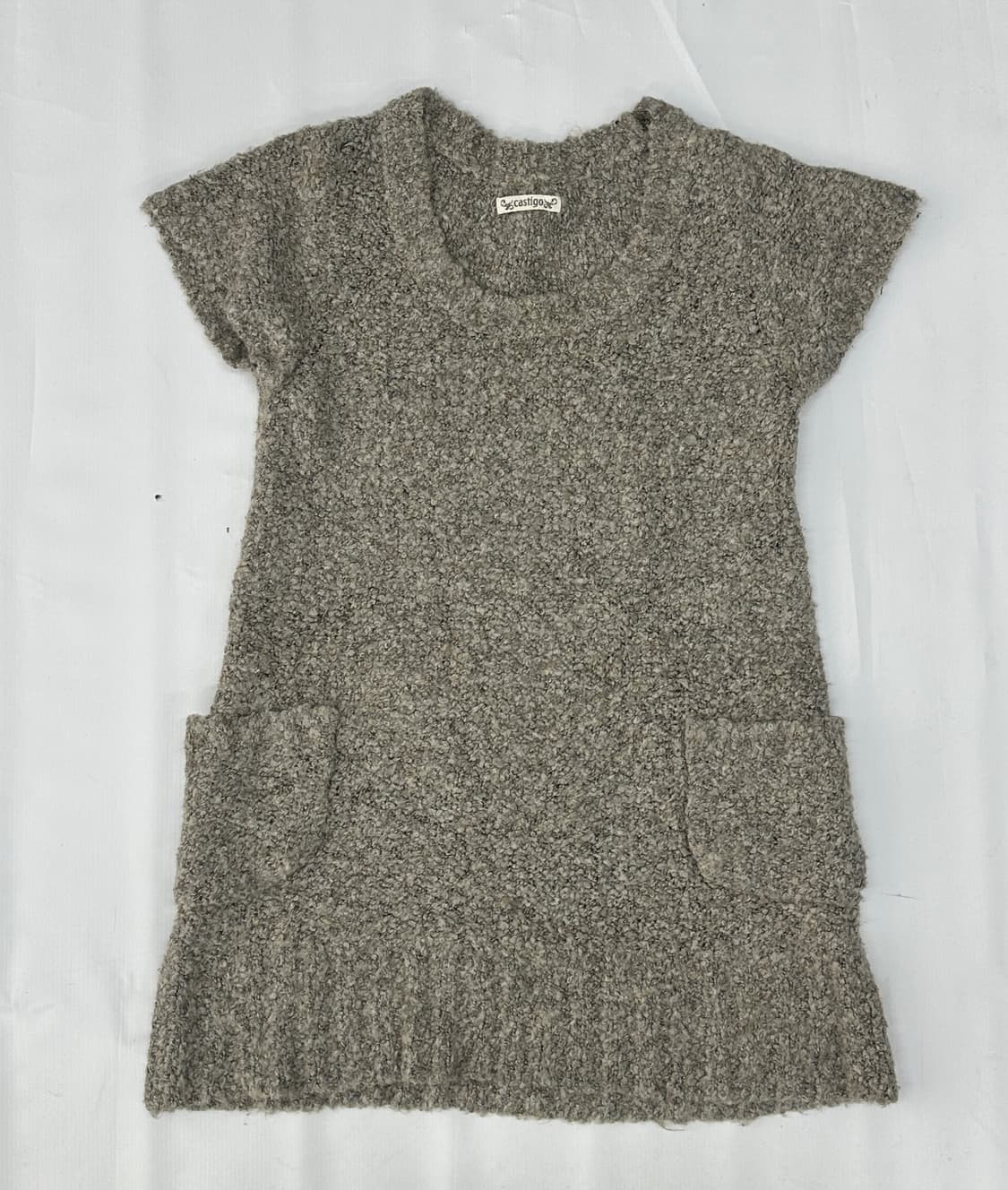 🤎사와코의 라떼갸루 코디세트🤎그런지 히피 에스닉 니트 미디 스커트 상품이미지3