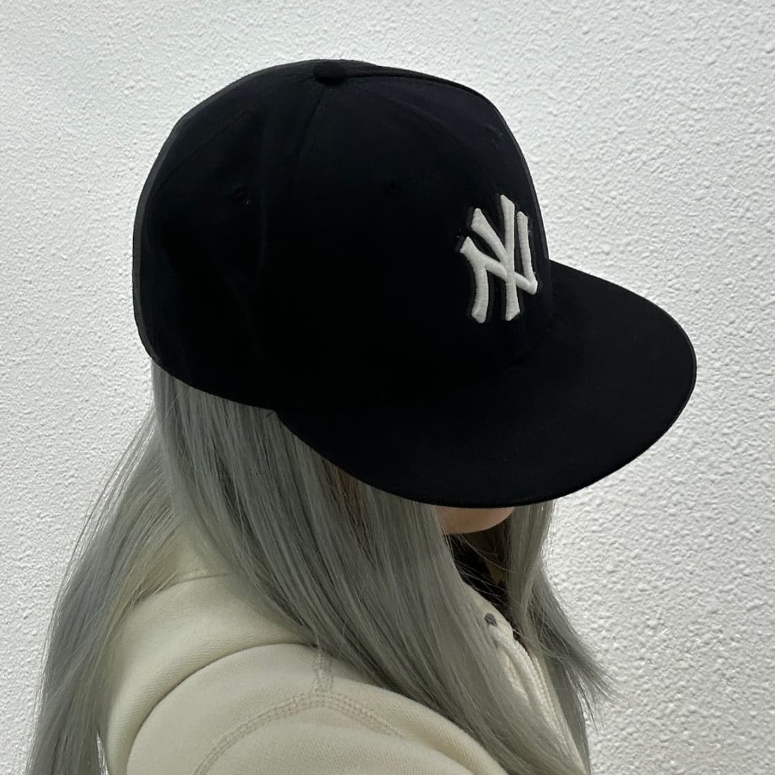 뉴에라 센터로고 블랙 스냅백 상품이미지3