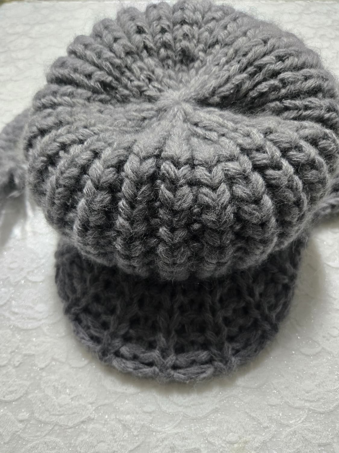 키지마 타카유키 이어플랩 니트 울비니 판매합니다 상품이미지1