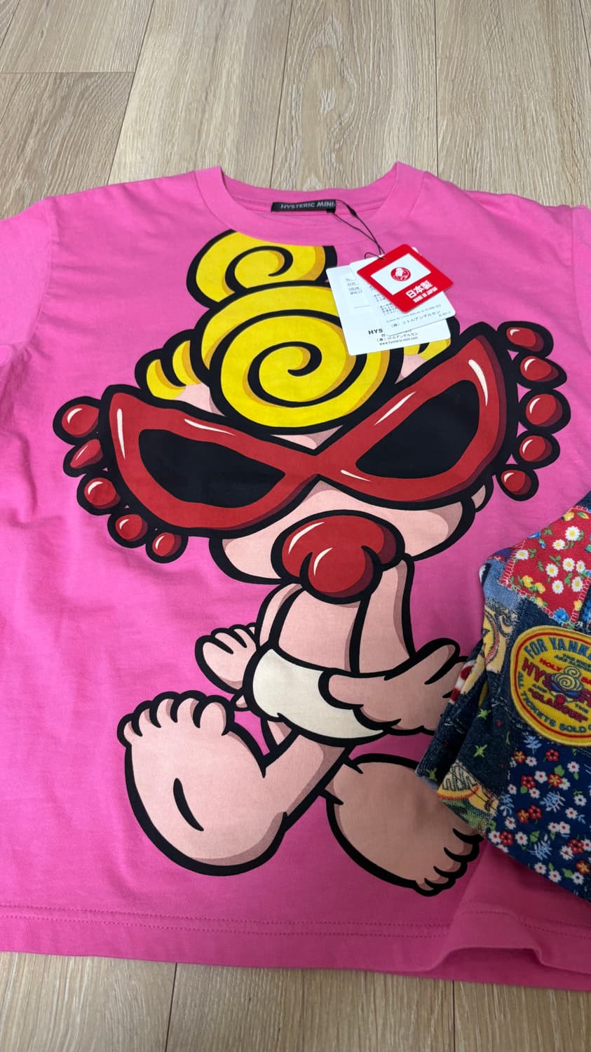 히스테릭글래머 히스미니 반팔티 130cm 상품이미지2