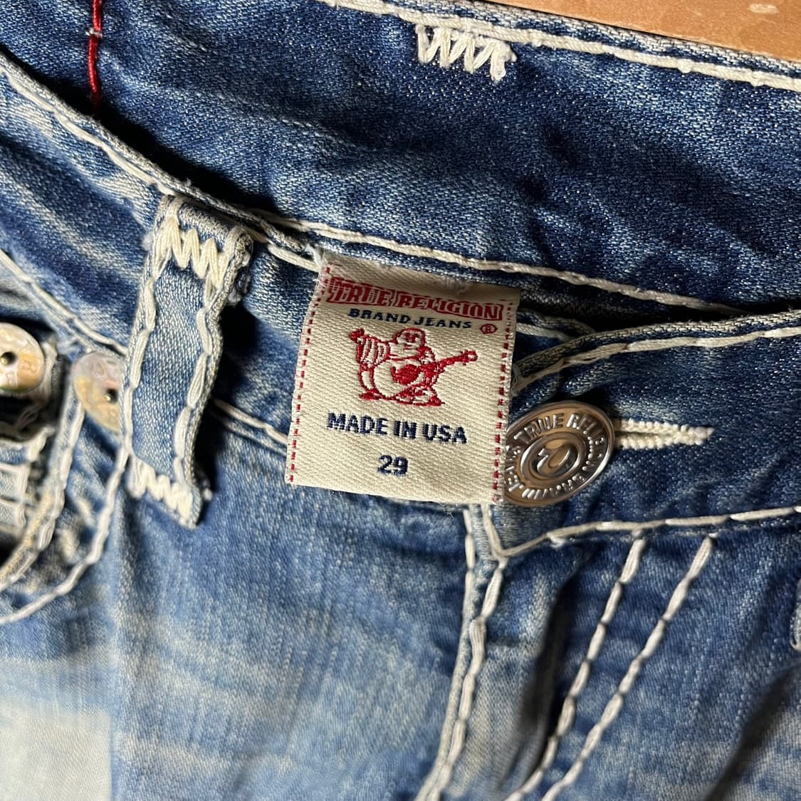 [True Religion] 트루릴리전 빌리 수퍼T 플레어 데님팬츠 상품이미지6