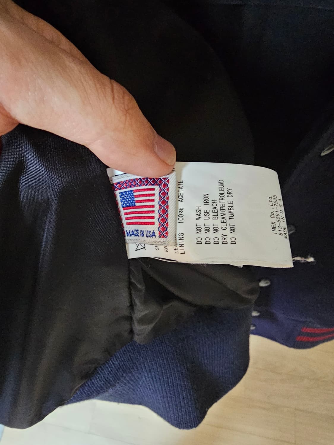 빈티지 골든베어 스타디움 울 바시티 상품이미지4