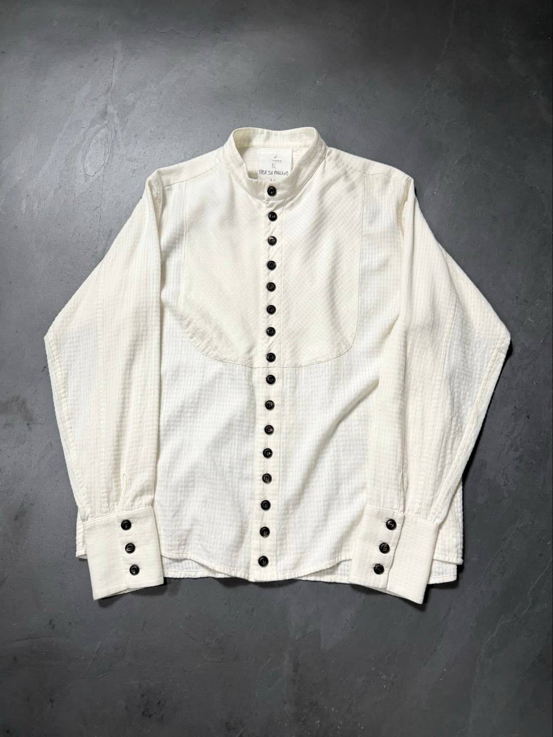 John Alexander Skleton Band Collar Shirt 상품이미지1