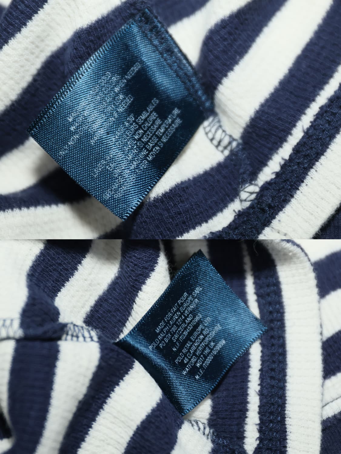 [정품]폴로 랄프로렌 스트라이프 롱슬리브 티셔츠 M 상품이미지3