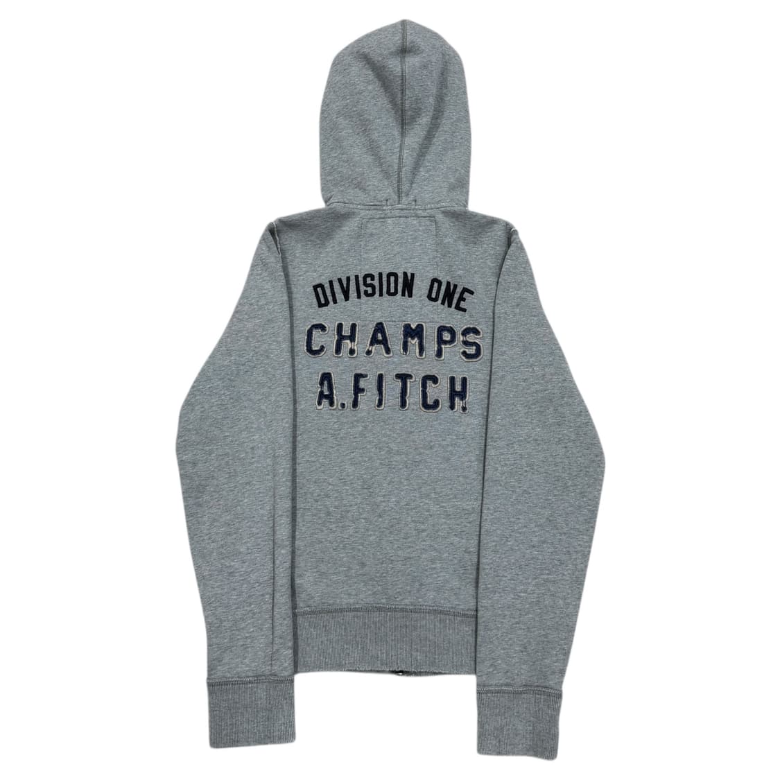 아베크롬비 빈티지 Y2K 스펠로고 데미지 디테일 기모 후드집업 자켓 M 상품이미지3