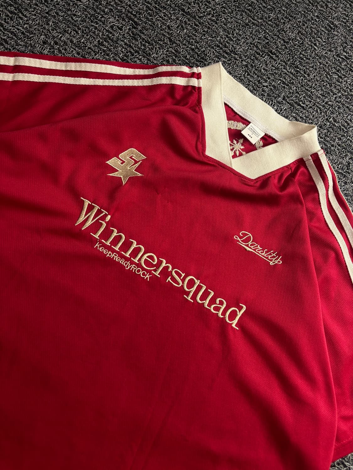 위너스쿼드 빈티지 블록코어 오버핏 반팔 티 5131 상품이미지3
