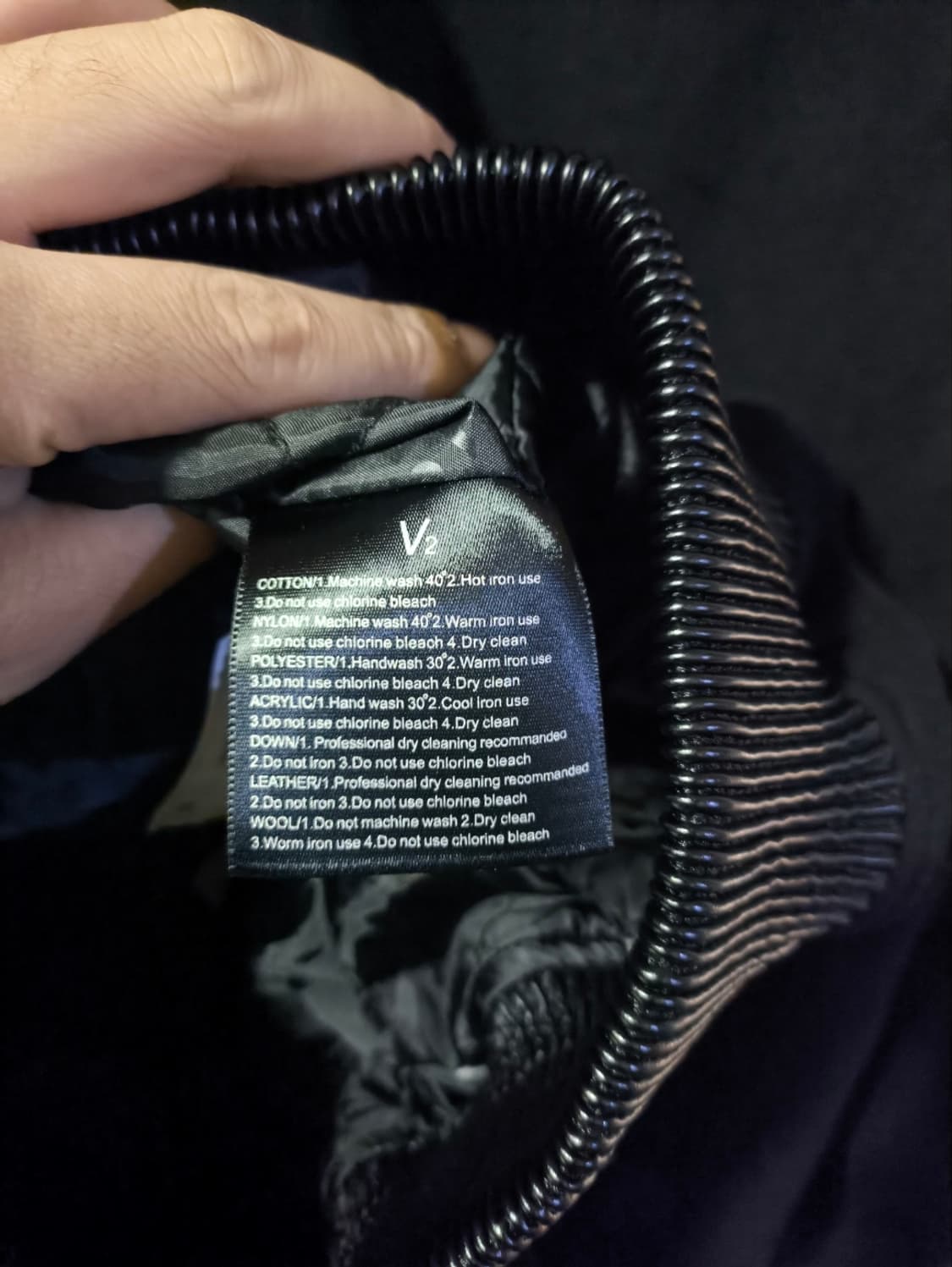 L 브이투 레더 스웨이드 블루종 상품이미지8