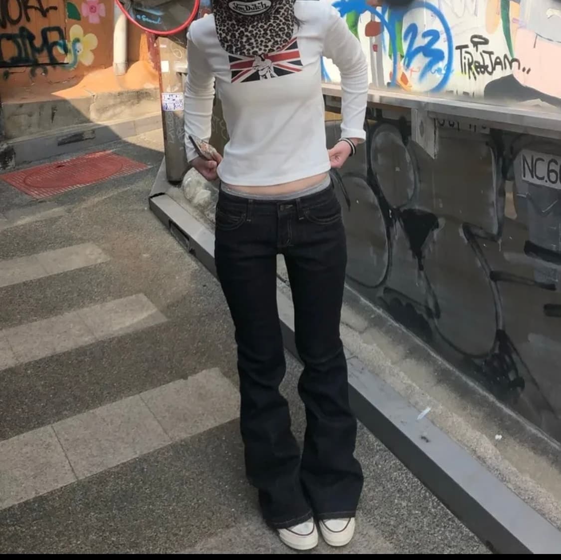 로우라이즈 데님 상품이미지2