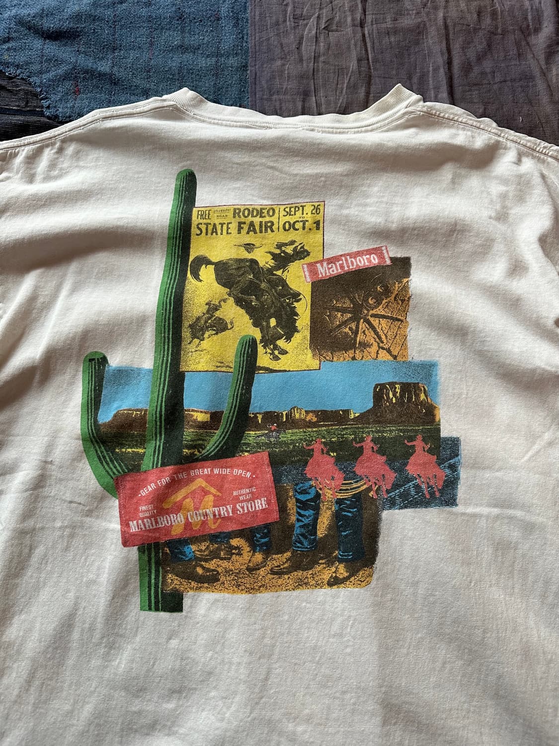  90s USA Vintage Marlboro T Shirt 상품이미지2