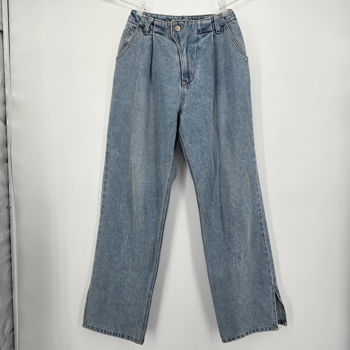 빈티지 데님 와이드 팬츠 상품이미지1