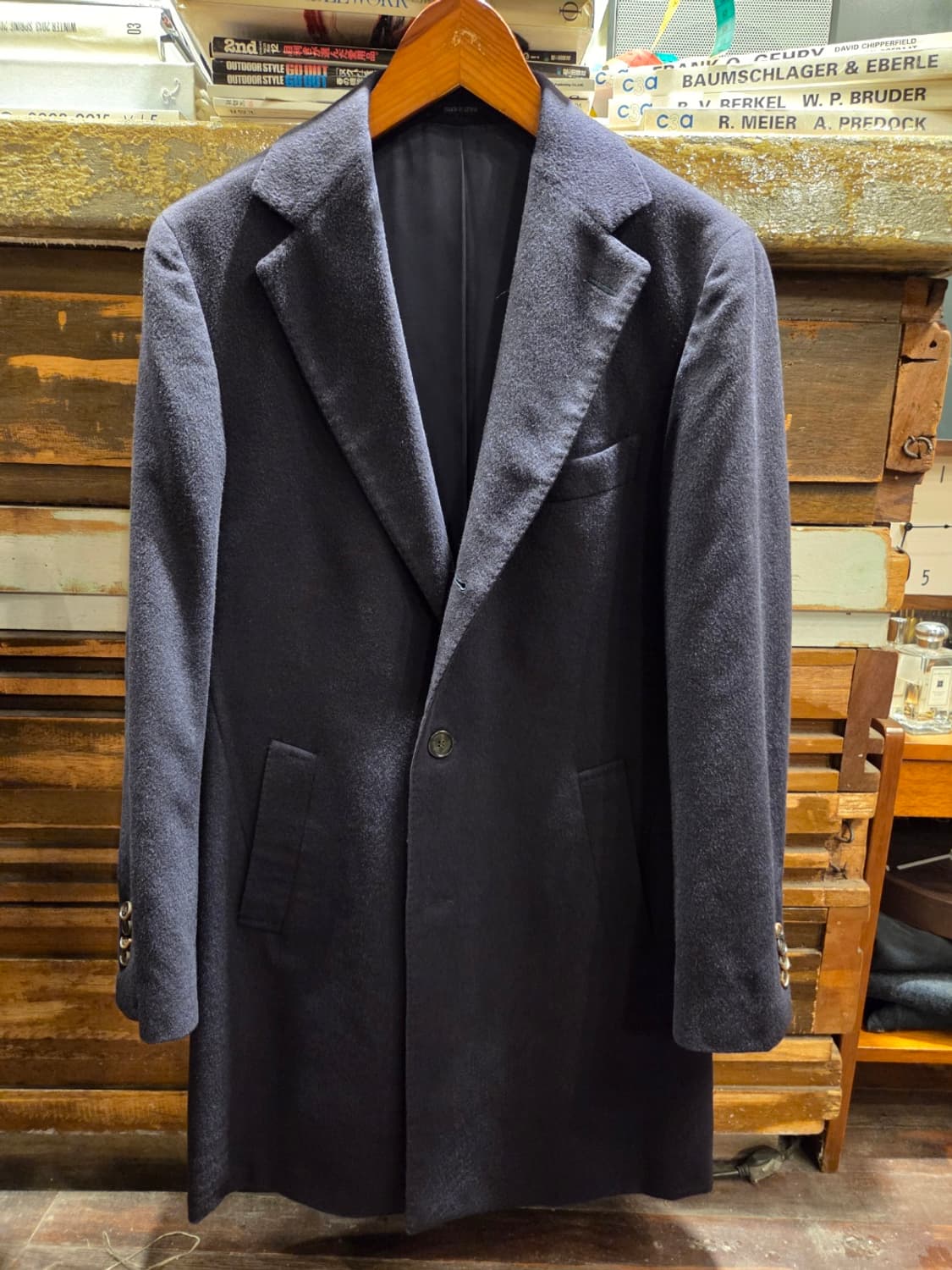 수트서플라이 캐시미어코트 상품이미지7