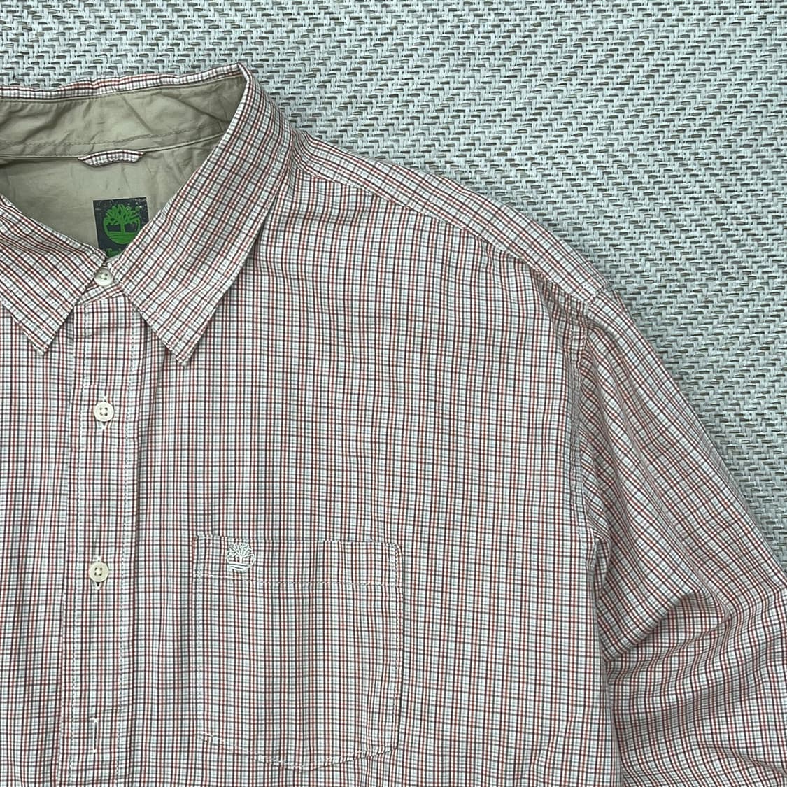 팀버랜드 원포켓 체크 셔츠 r2887 상품이미지5