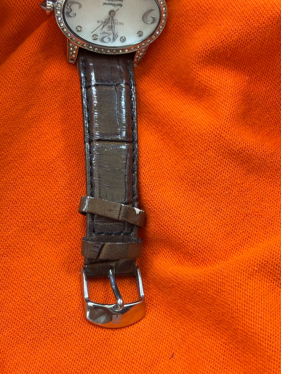 Vintage Tateossian leather watch 상품이미지10