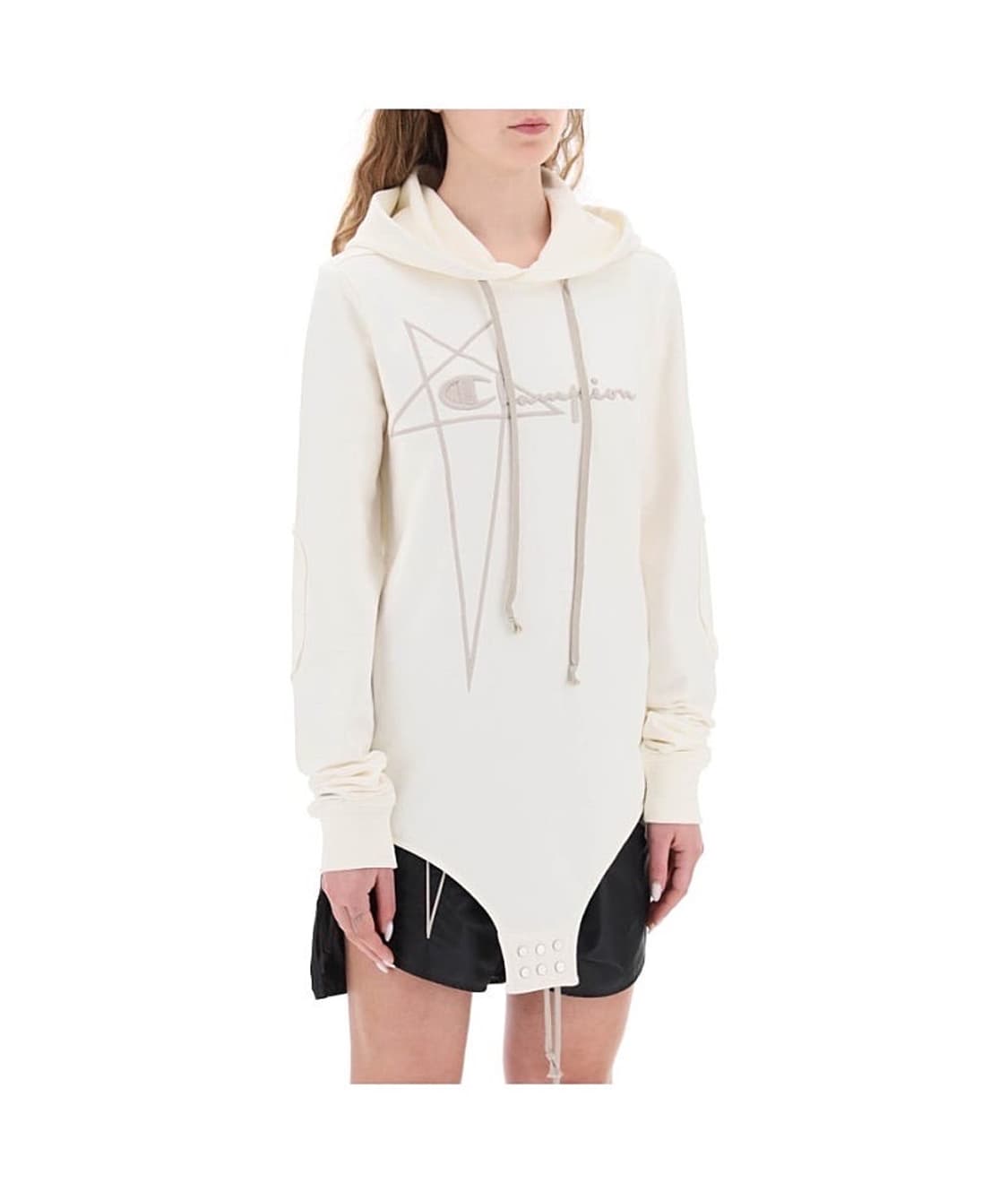 (정품/새상품) 릭 오웬스 X 챔피온 여성 자수 로고 후드 상품이미지5