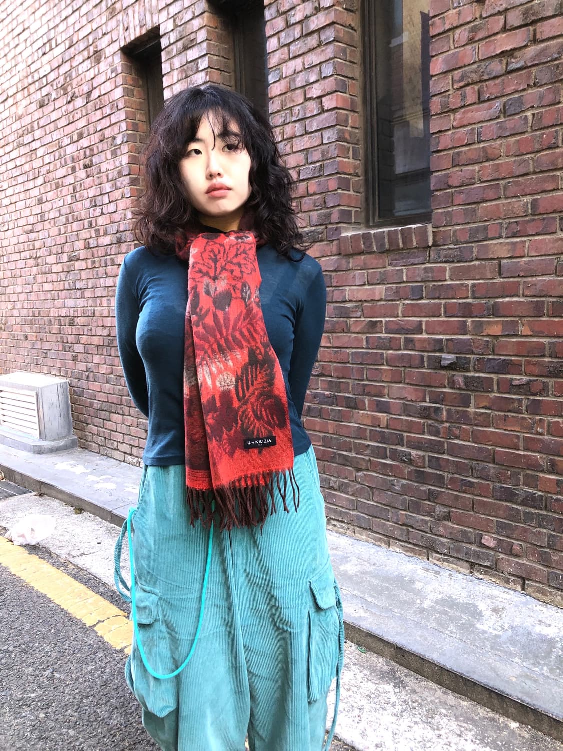 Krizia muffler 상품이미지1