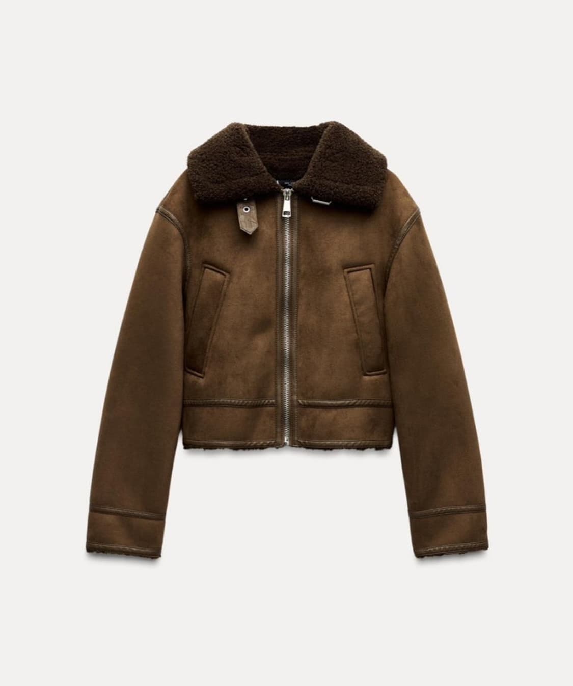  Zara 더블 페이스드 점퍼 s사이즈 상품이미지1