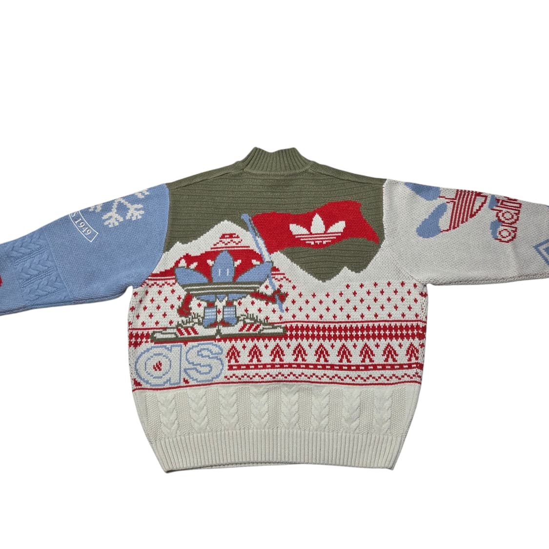 Adidas 아디다스 X-mas터틀넥 스웨터 공용 HK7440 상품이미지2