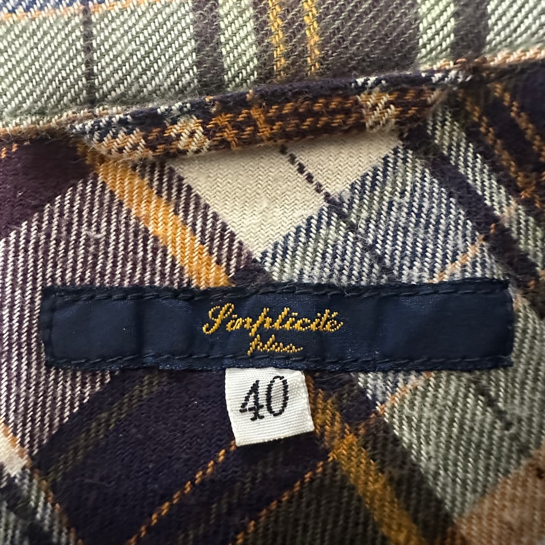 JOURNAL STANDARD check shirt 상품이미지3