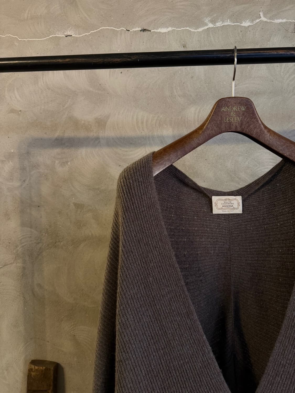 아뇨나 화이트 캐시밍니 롱가디건 66~77 상품이미지2