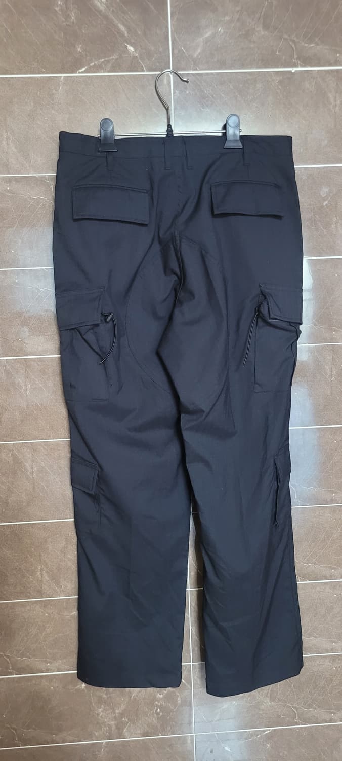 (남성34인치)블랙 카고 바지,작업복,캠핑바지 상품이미지2