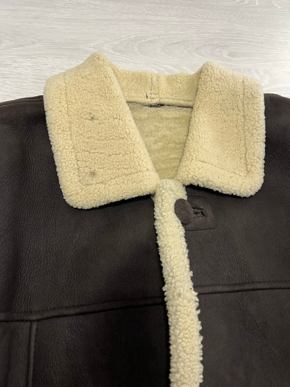 바쏘 양가죽 빈티지 무스탕 105 상품이미지2