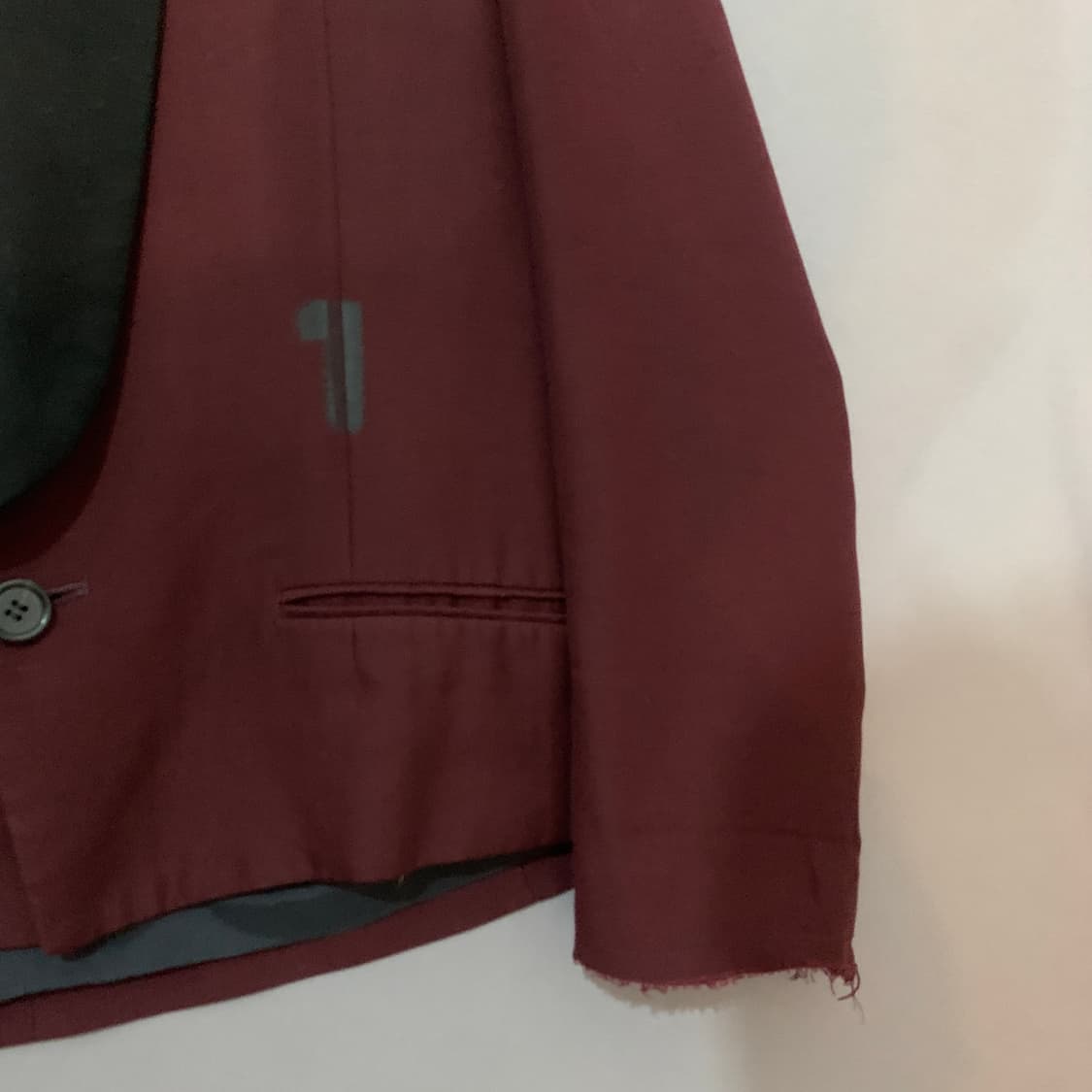 1 언더커버 19 ZORUGE 카라 배색 블레이저 자켓 상품이미지6