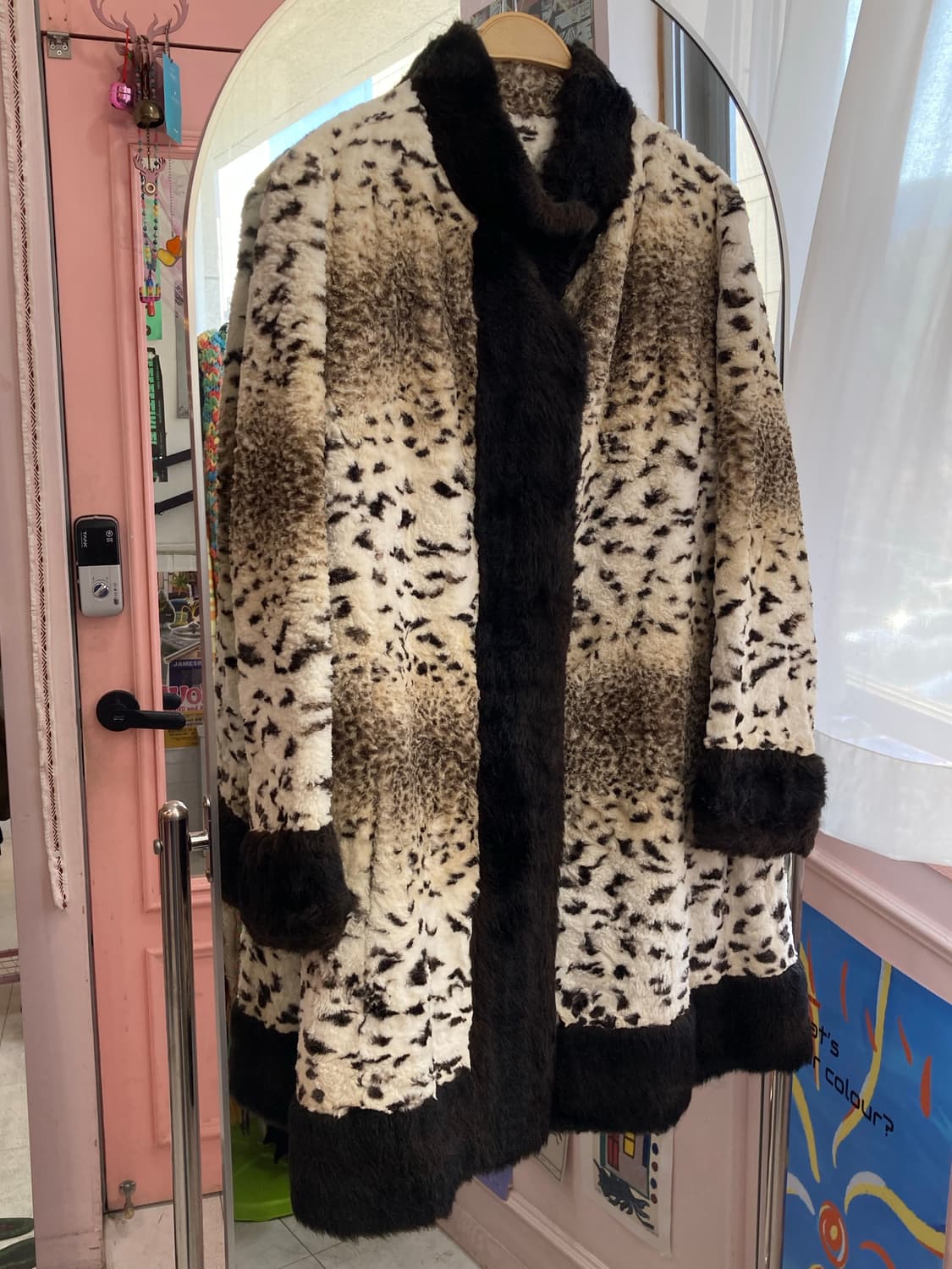 레오파드 퍼 코트 made in paris ! 상품이미지1