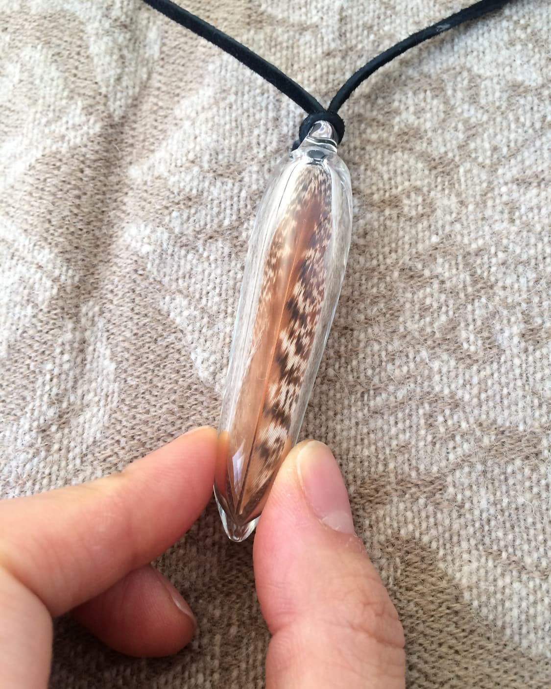 feather pendent necklace 상품이미지4