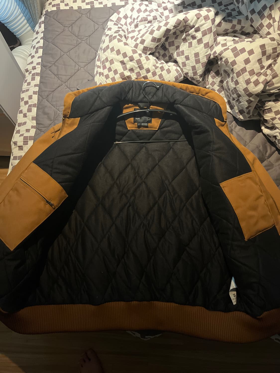 Carhartt Loose Fit brown jacket (s급) 상품이미지2
