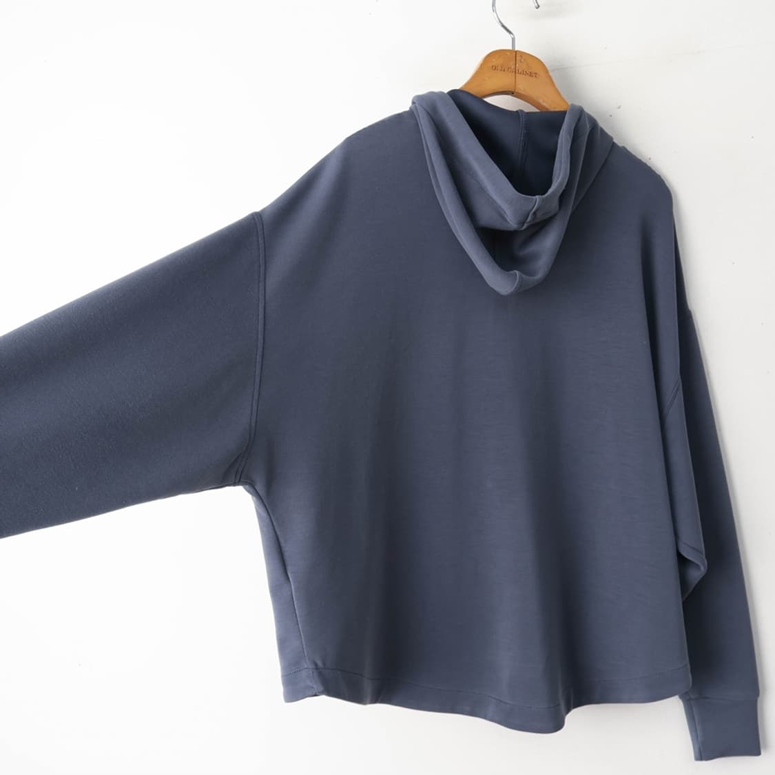 55/오이쇼 소프트 모달 반집업 후드티 상품이미지3